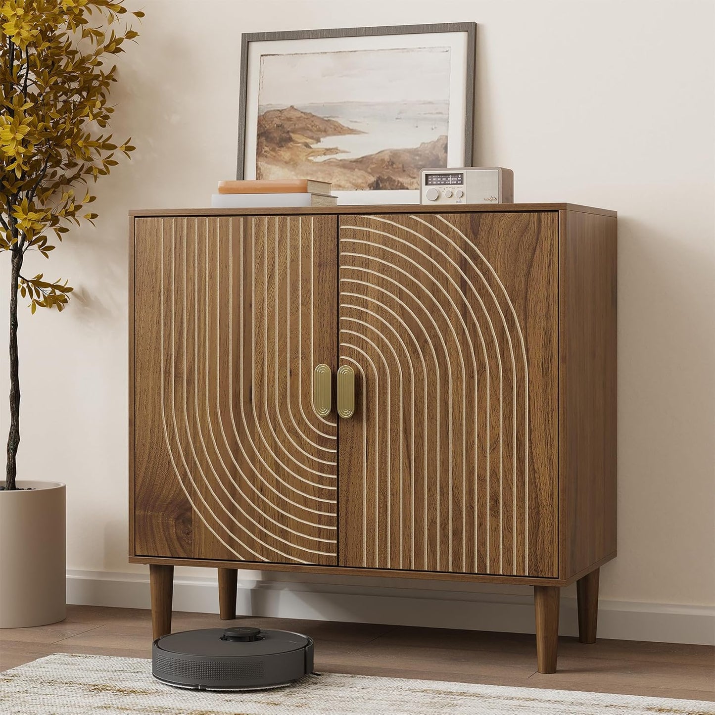 wood-grain-storage-cabinet