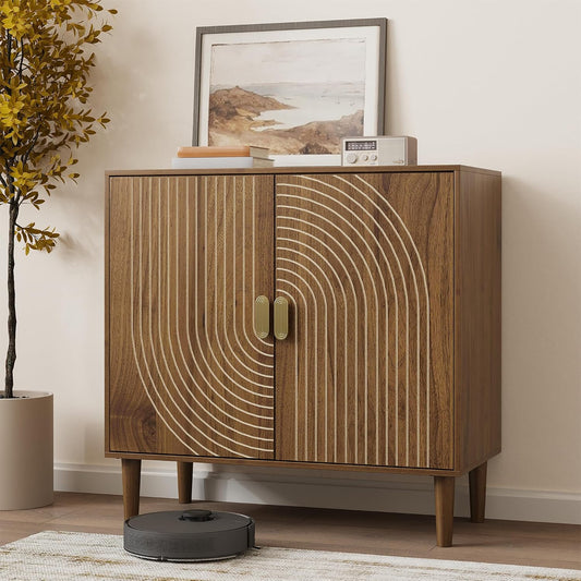 wood-grain-storage-cabinet